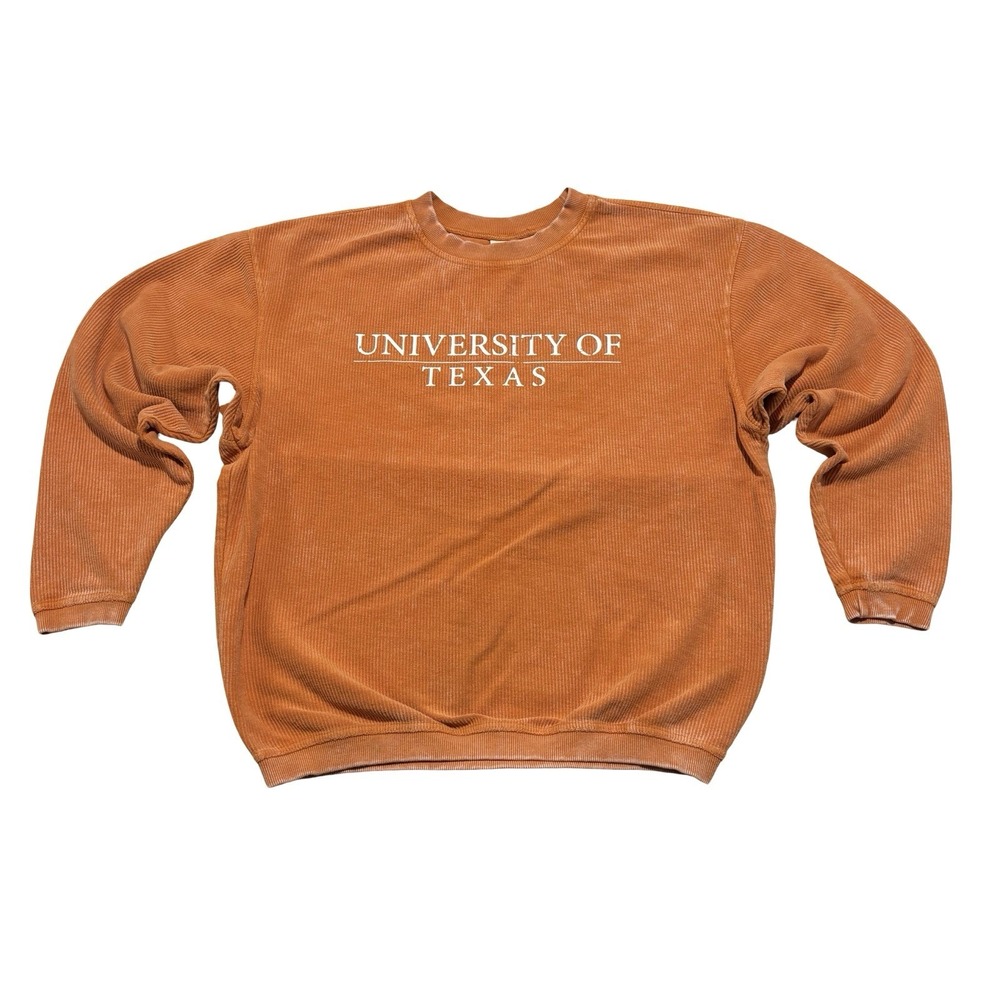 chicka-d x Texas Longhorns Women's Oversized Sweatshirt Size Medium 24 x 26